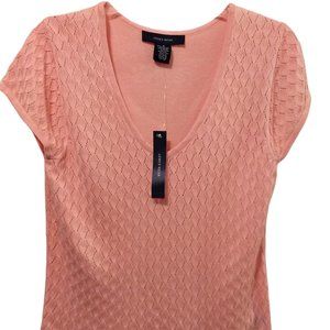 Pink Sweater Knit Top Medium